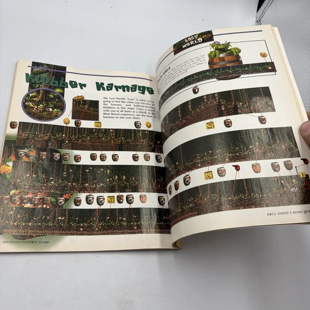 Donkey Kong Country 2 Diddy Kongs Quest Nintendo Player's Strategy Guide Used